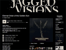 Tablet Screenshot of jaggedvisions.com